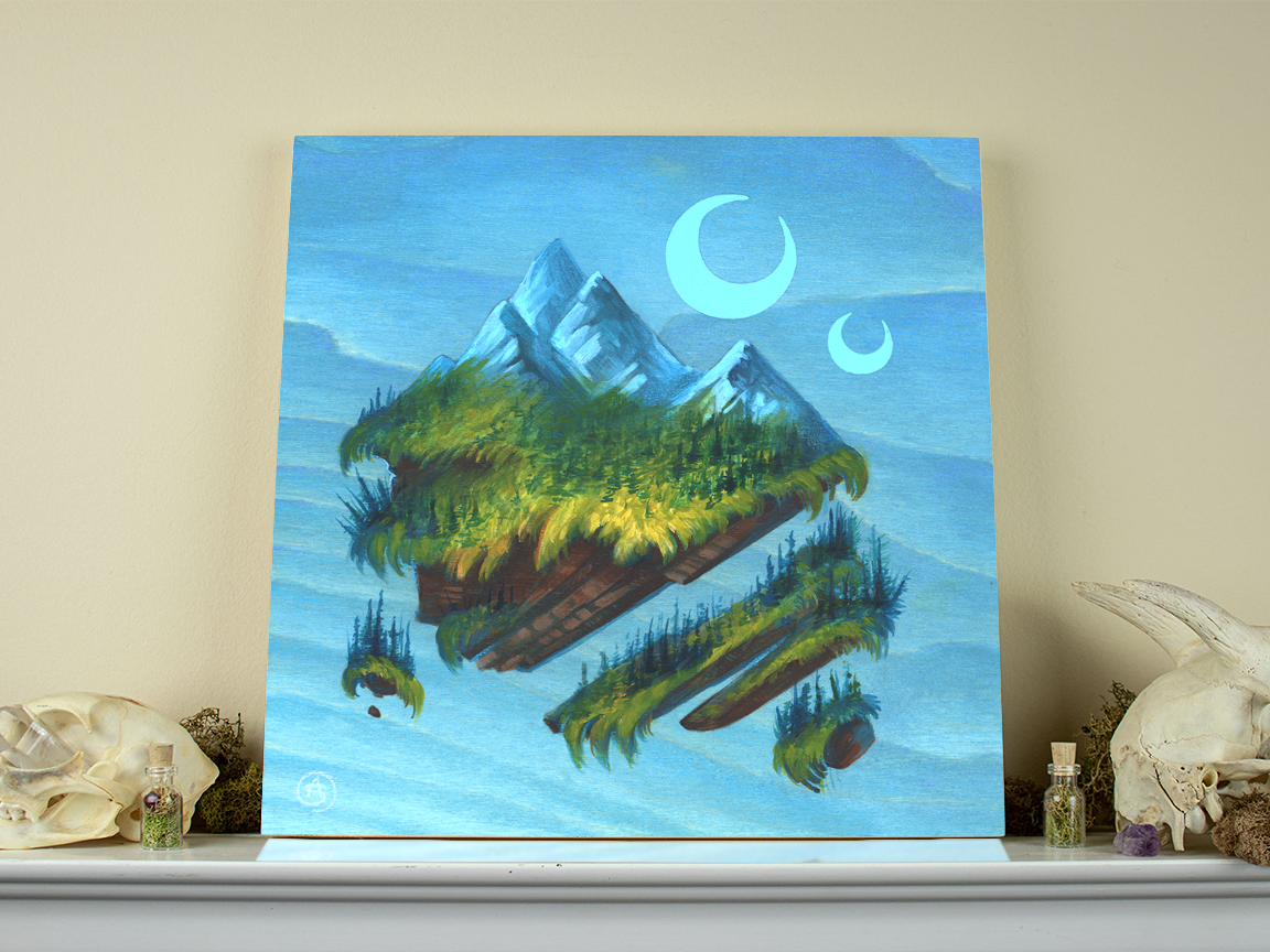 Rocky Mtn Cluster 12x12 Print on Wood - Shelf 1.png