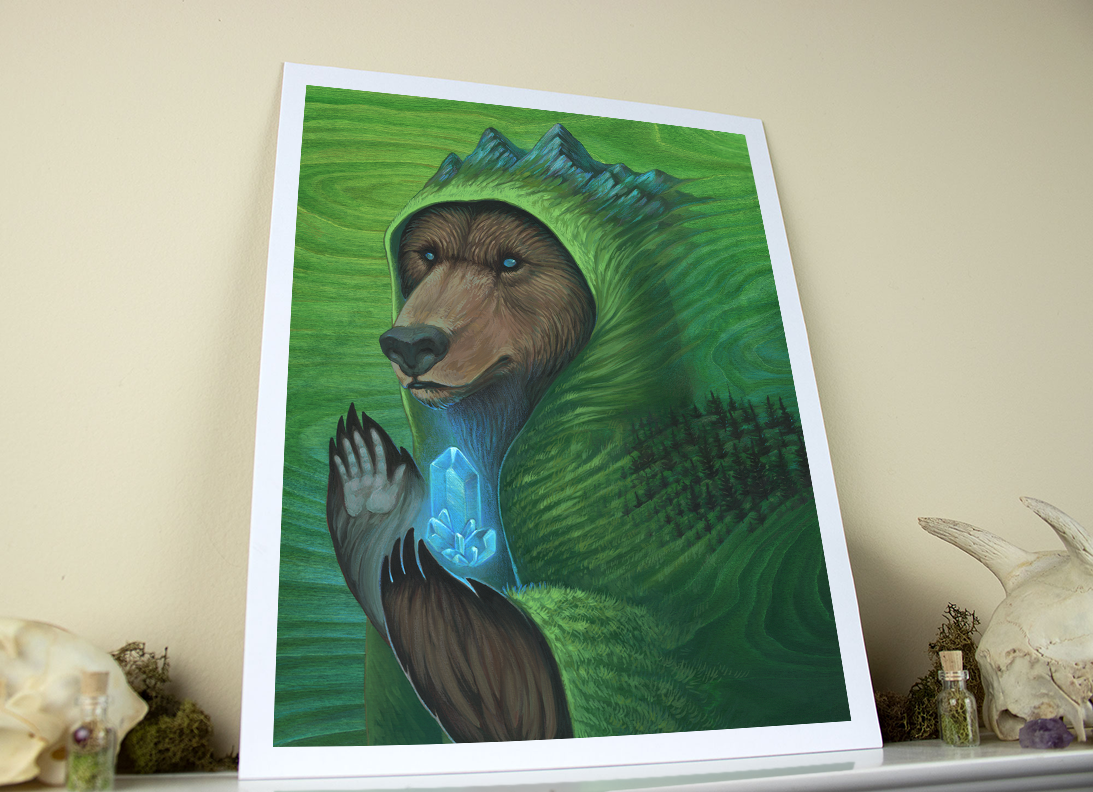 Hermit 11x14 Paper Print - Shelf 2.png