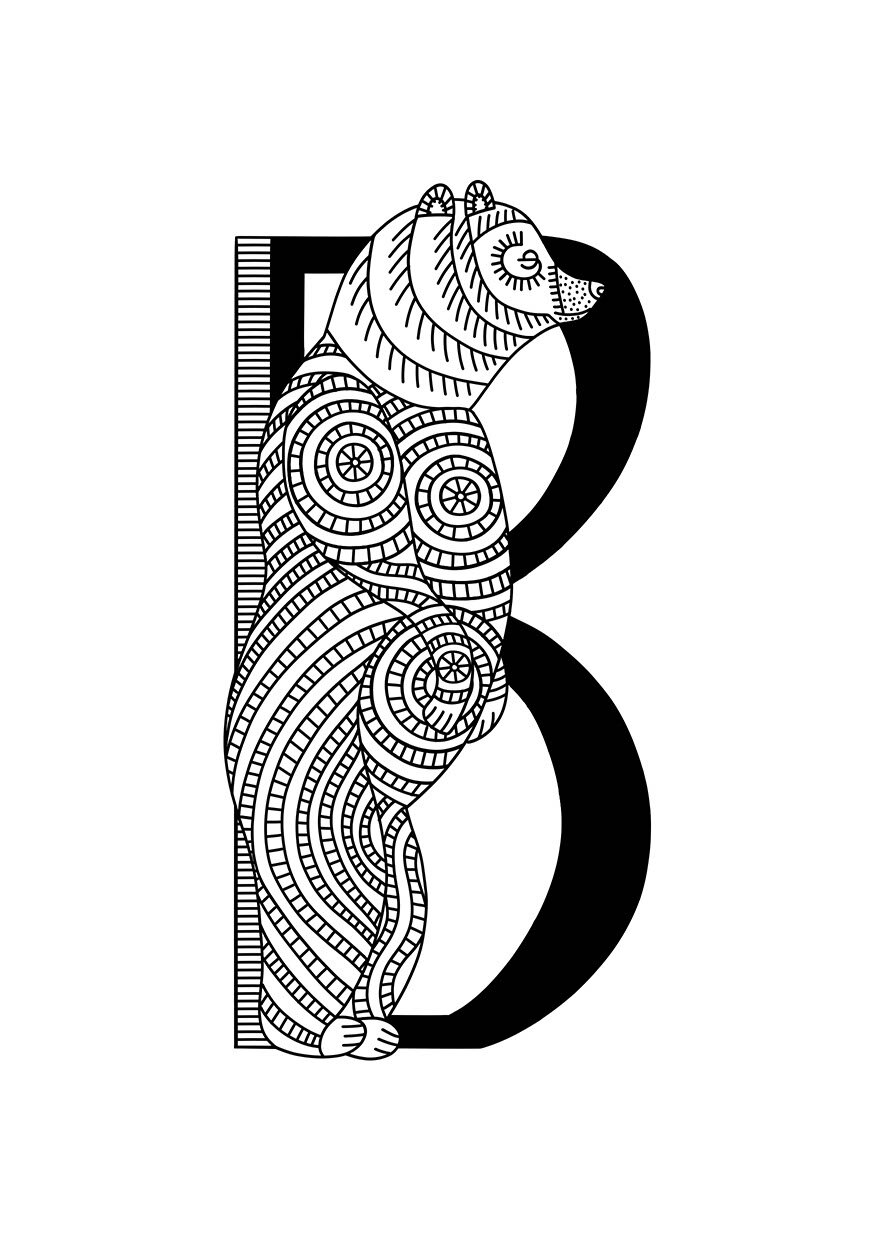 AnimalAlphabet-A5-B-B&W.jpg