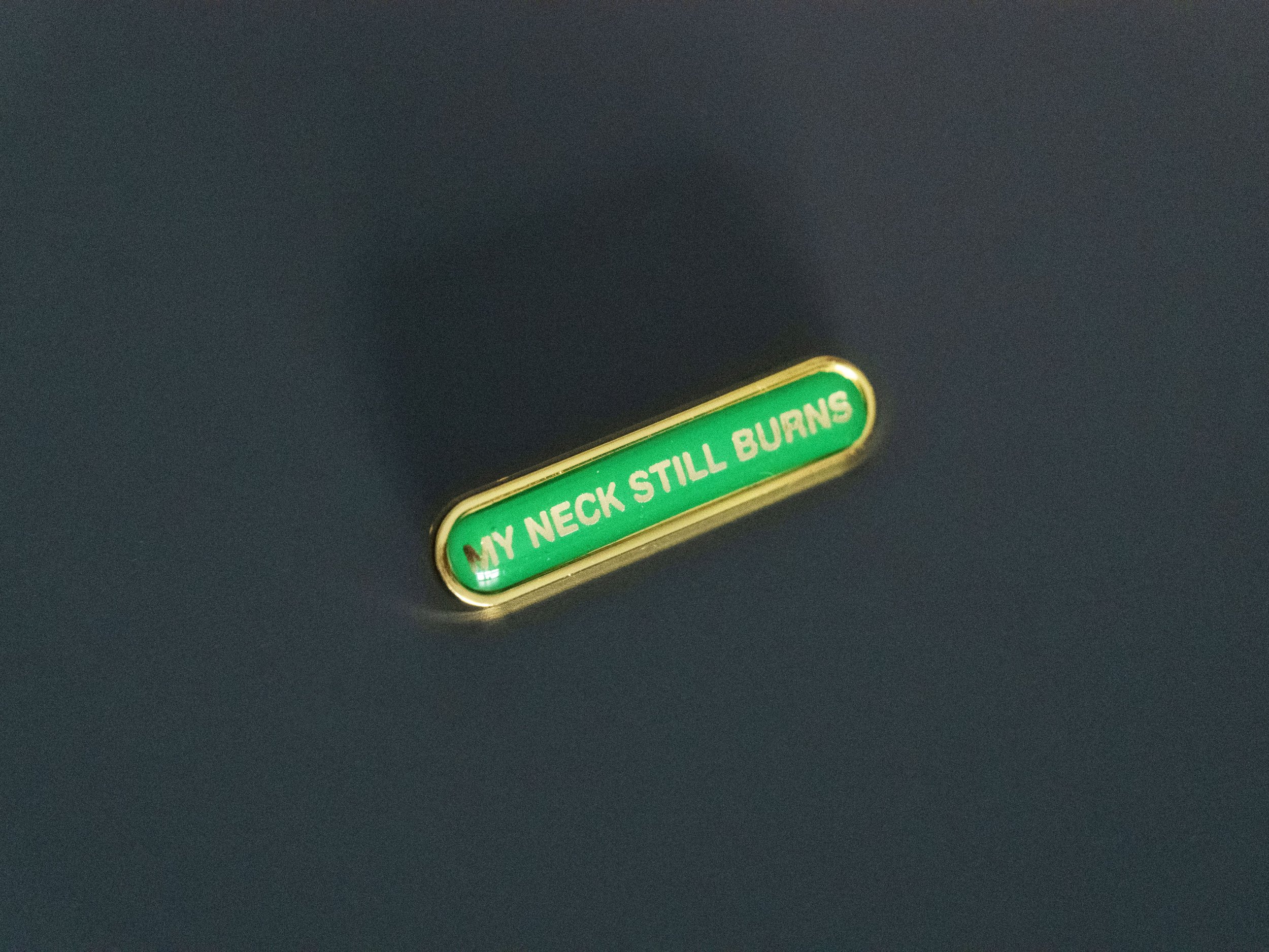 Lyric Badge, £12. To purchase, email jacobperl@gmail.com