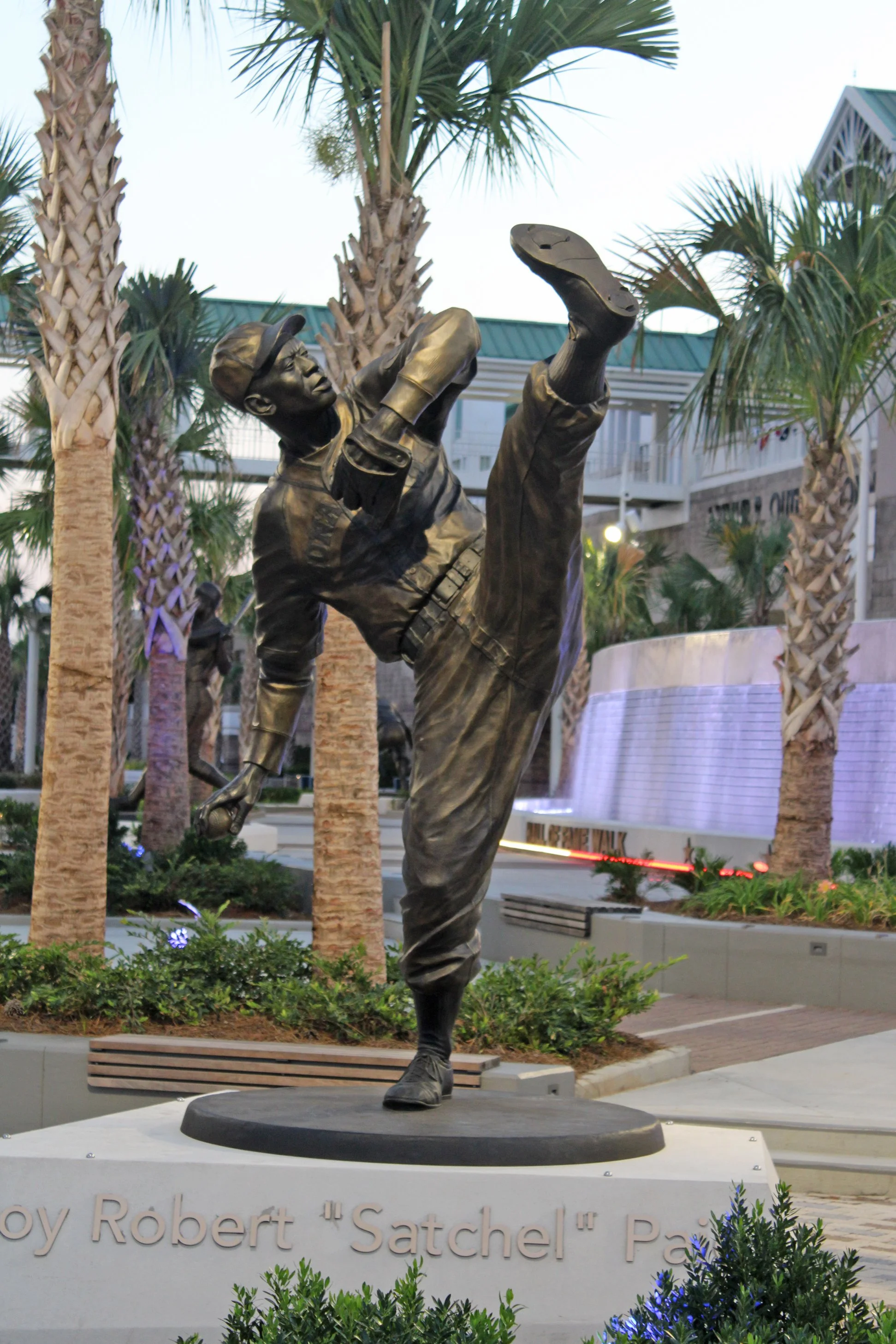 Satchel Paige - Hall of Fame Walk