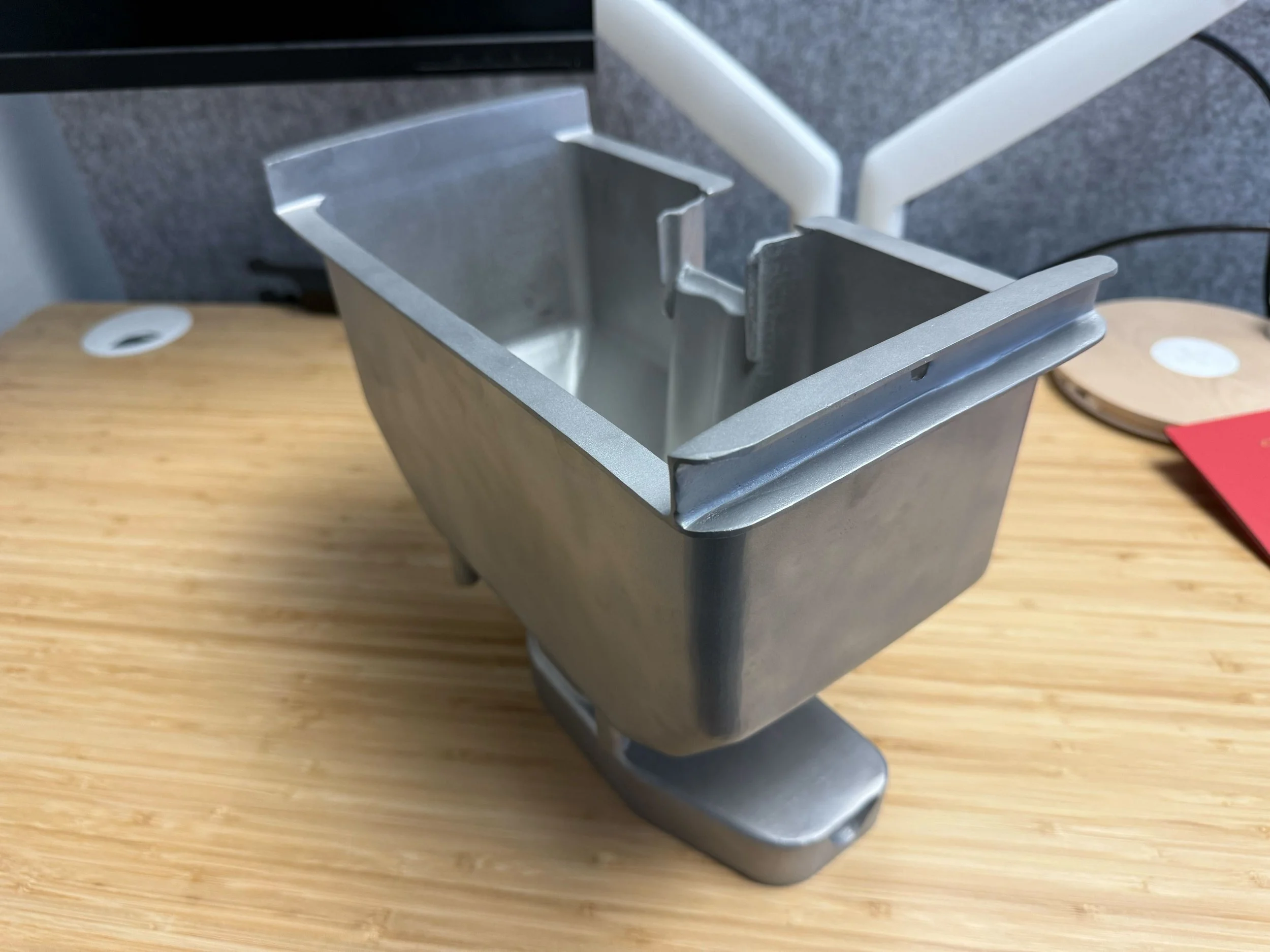  Metal 3D Printed Hopper.  