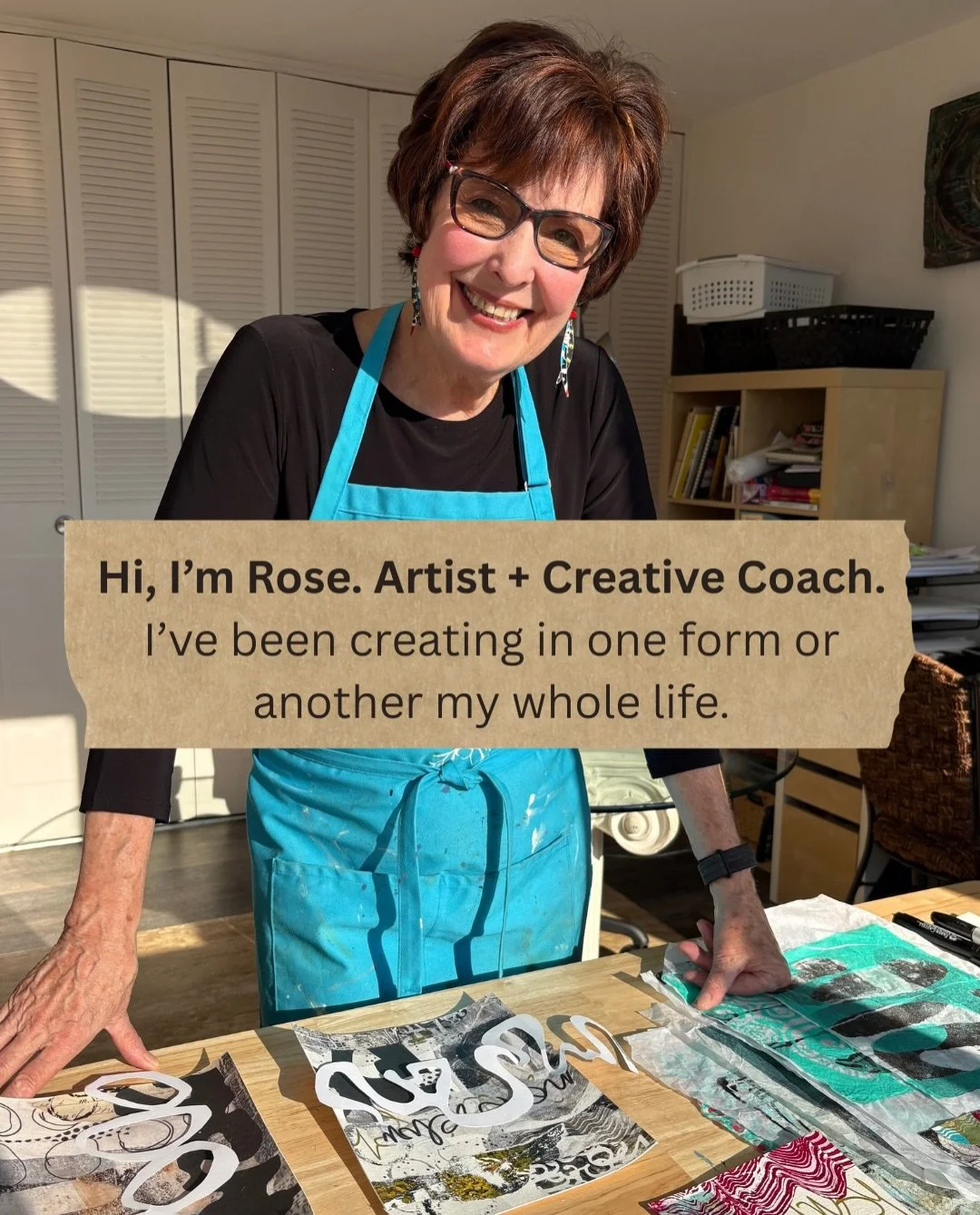 Hi, I&rsquo;m Rose. I&rsquo;m an artist and creative coach, and I&rsquo;ve been creating in one form or another my whole life.

I&rsquo;ve spent a lifetime turning creative ideas into real things&mdash;from building Art of Cloth, my wearable-art comp