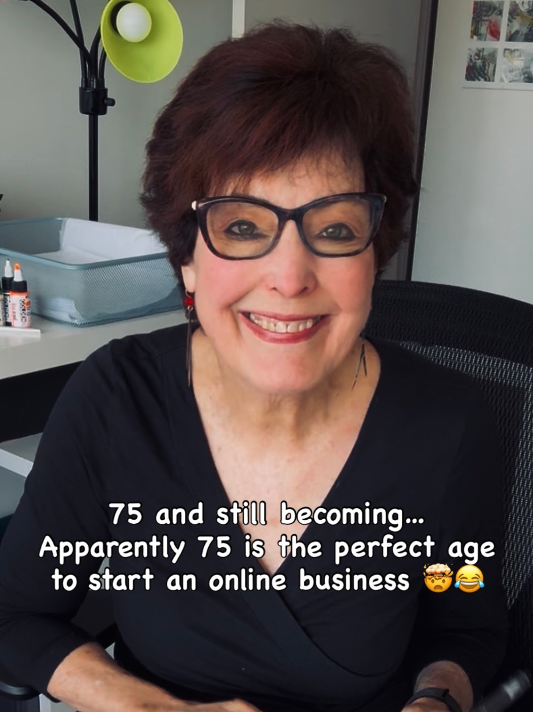 75 AND STILL BECOMING&hellip;

Apparently, 75 is the perfect age to start an online art business! 🤯😂

Who knew?

My soul kept telling me I wasn&rsquo;t done.

I have more to give. More to create. More to experience.

Can you relate?

Answering that