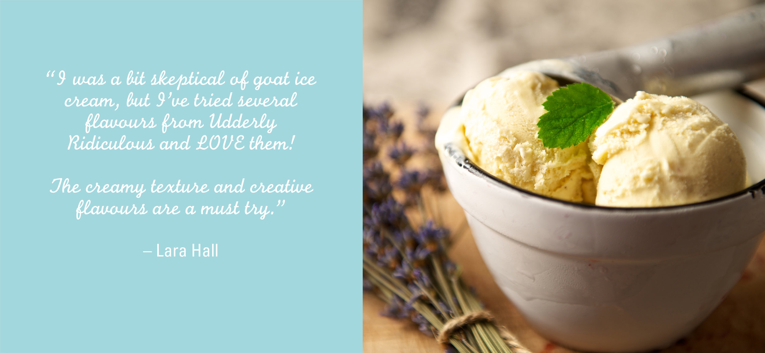 Lavender Vanilla Goat's Milk Ice Cream (Copy)