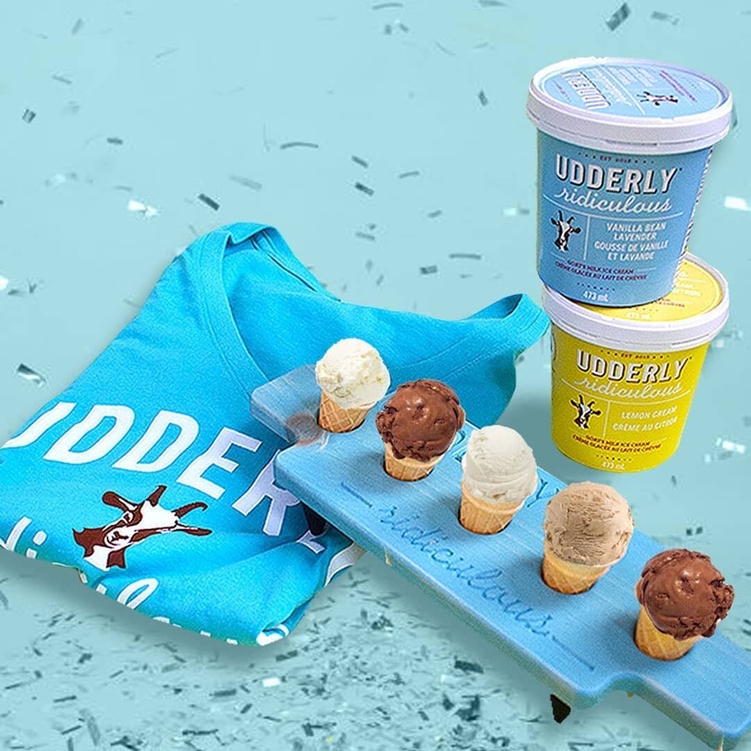 Can&rsquo;t decide on one flavour of Udderly Ridiculous Ice Cream? Then get two. Or three. Or as many as you want- we don&rsquo;t judge.

Learn more about Udderly Ridiculous Ice Cream, our selection of gourmet flavours, and where to buy it on our web