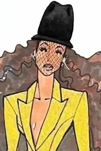 Custom Monrowe hat illustration