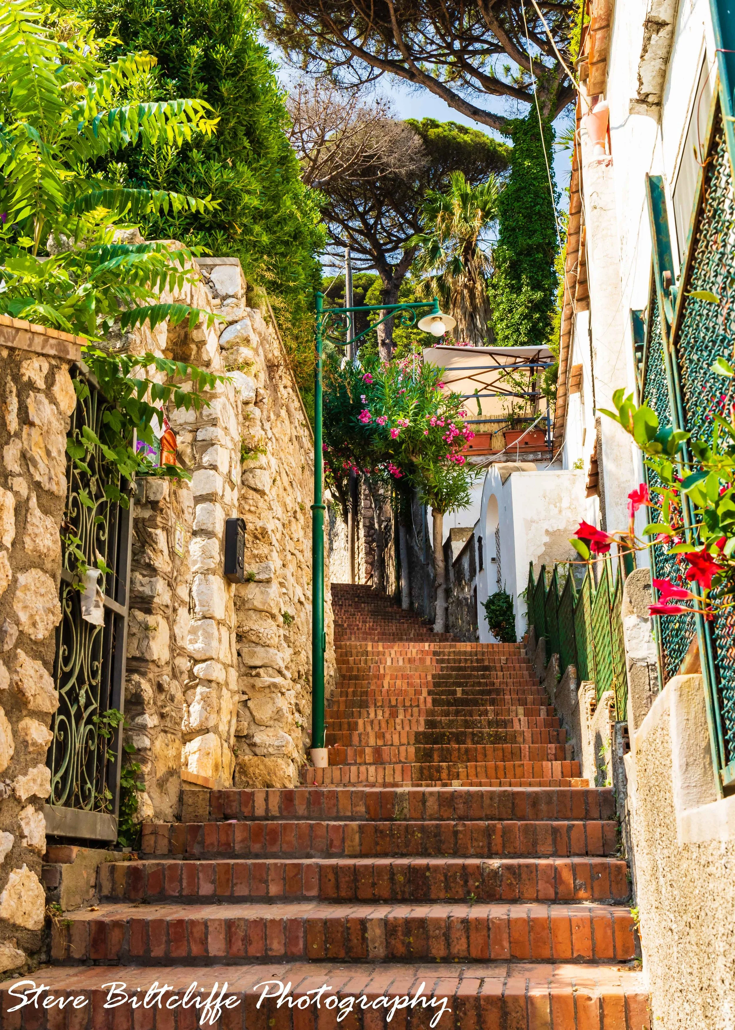 Capri - We came down them we have to go up them