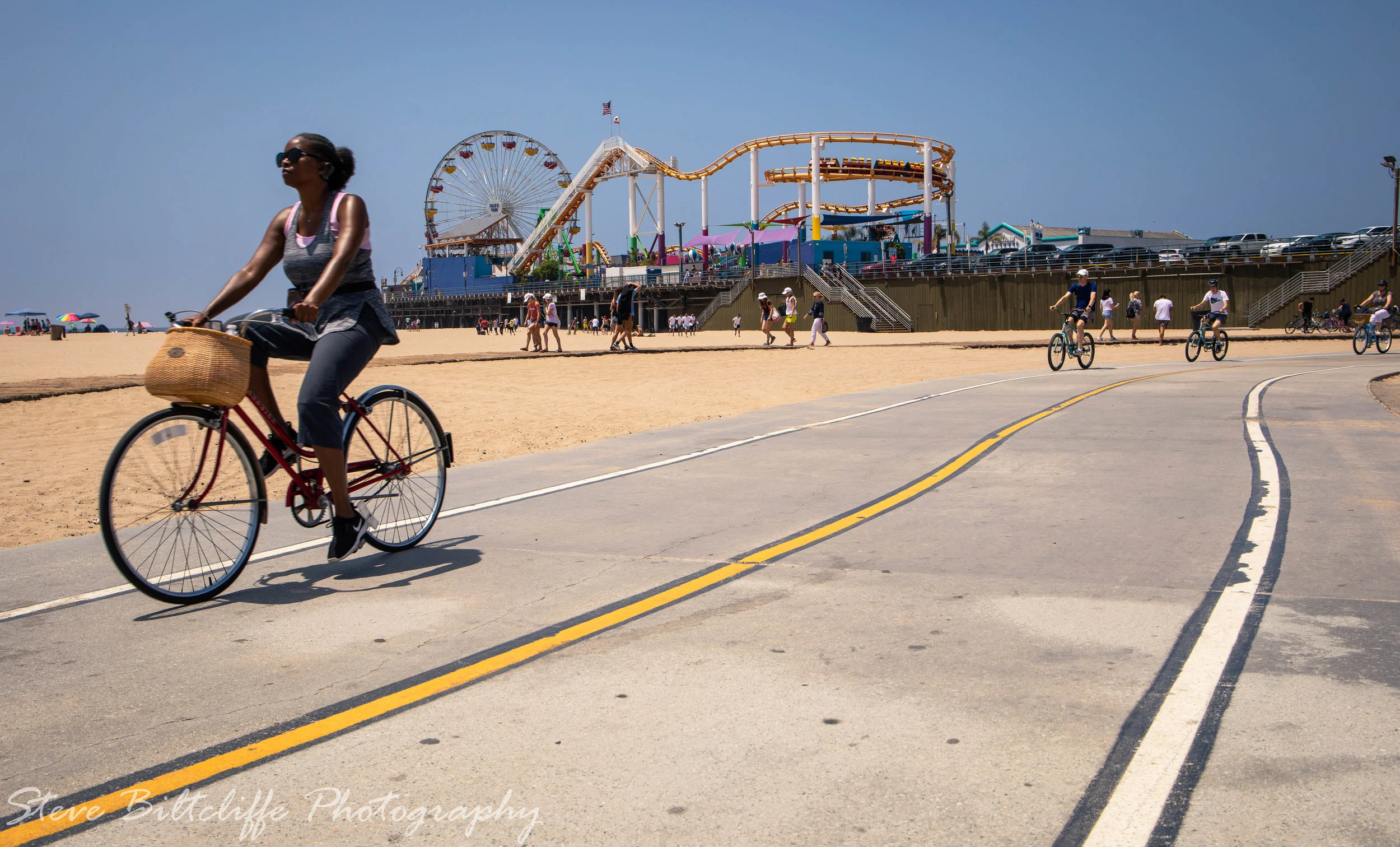 Santa Monica Pier and the best way to travel.