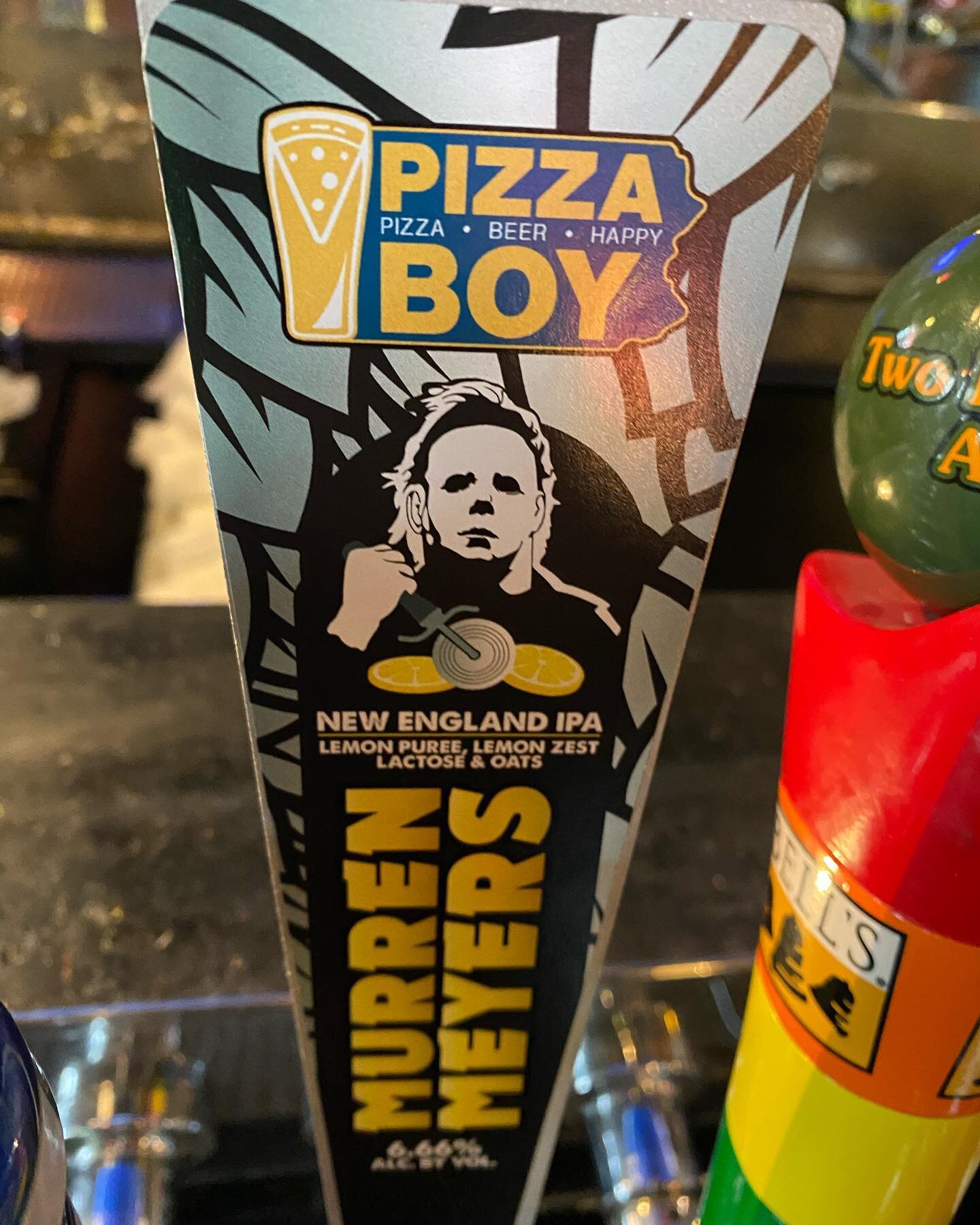 Just in time for Spooky Season! Murren Meyers from Pizza Boy and Lacto Kooler from Voodoo on tap now! We ain&rsquo;t afraid of no gose! (or berlinerweisse for that matter!)