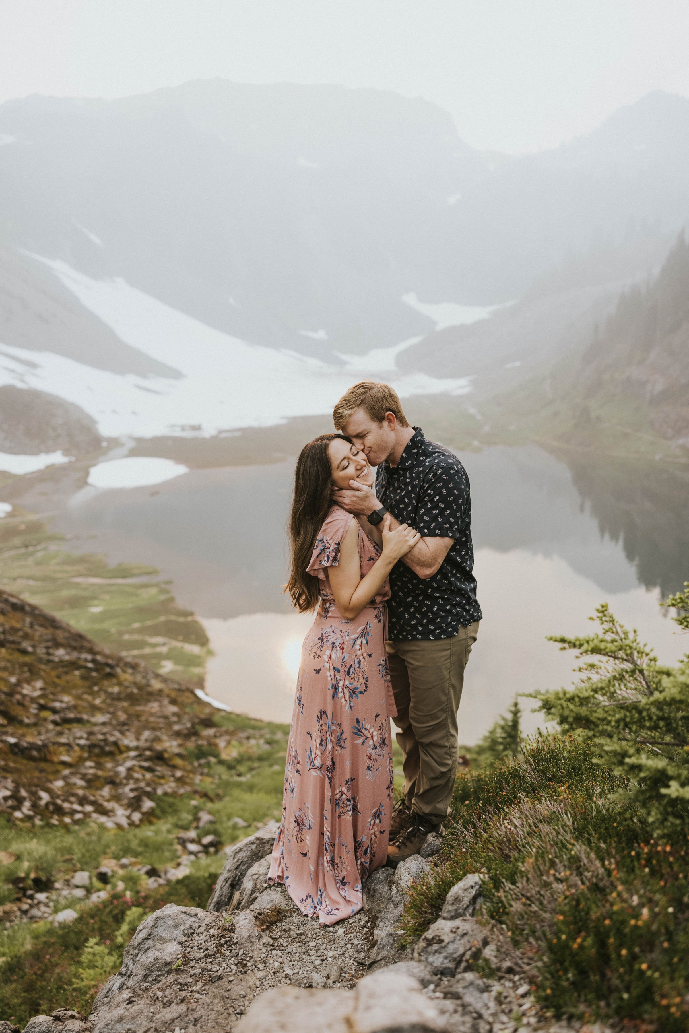 mt baker elopement photographer PNW washington intimate adventure wedding