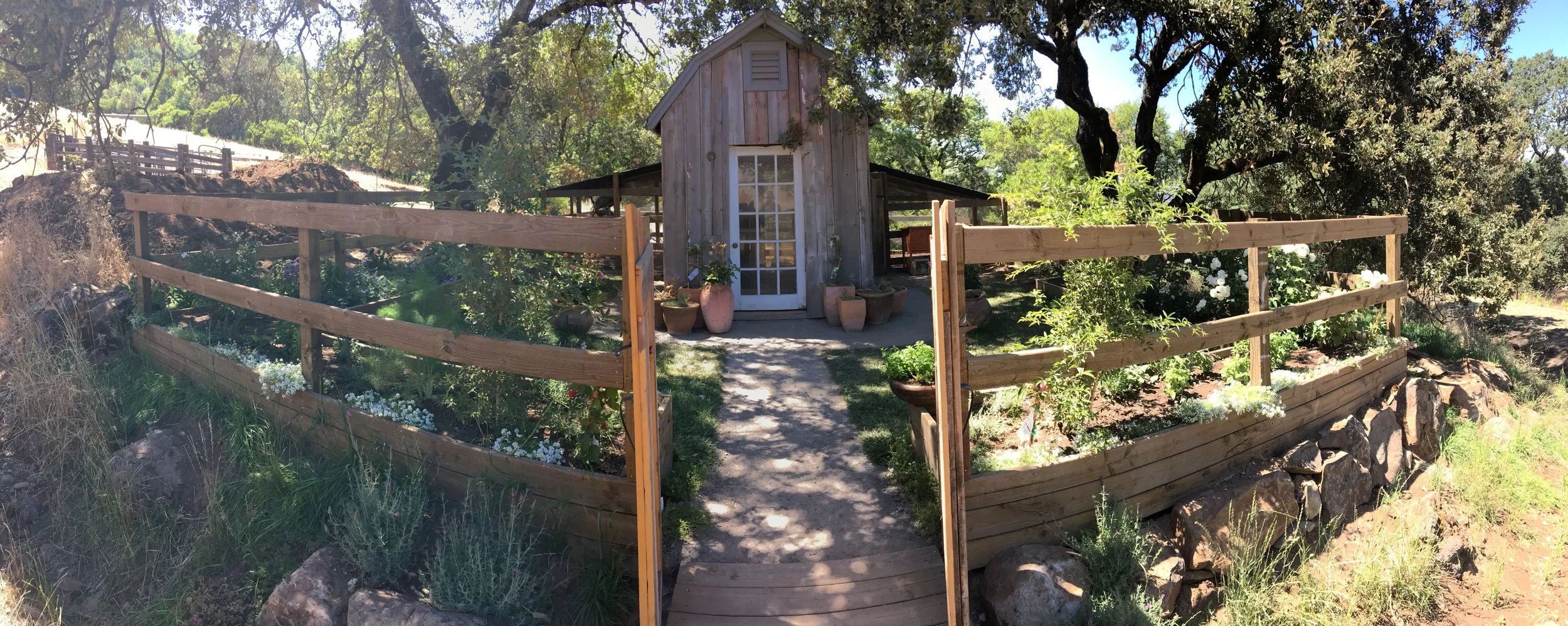 Panorama of Chicken Coop