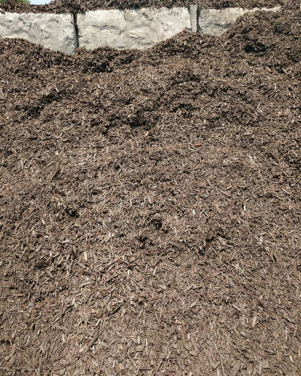 Double Ground Brown Mulch