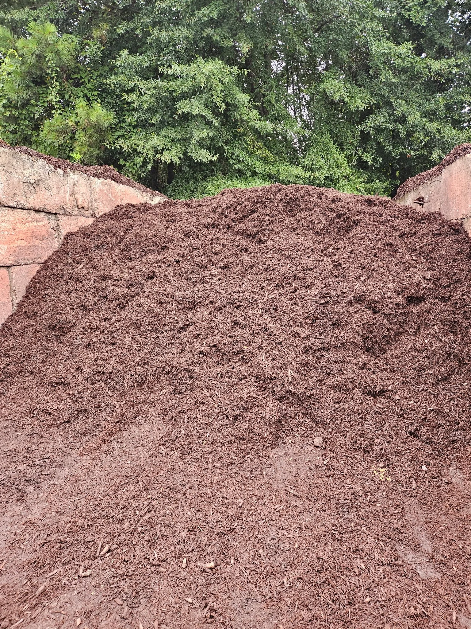 Double Ground Brown Mulch