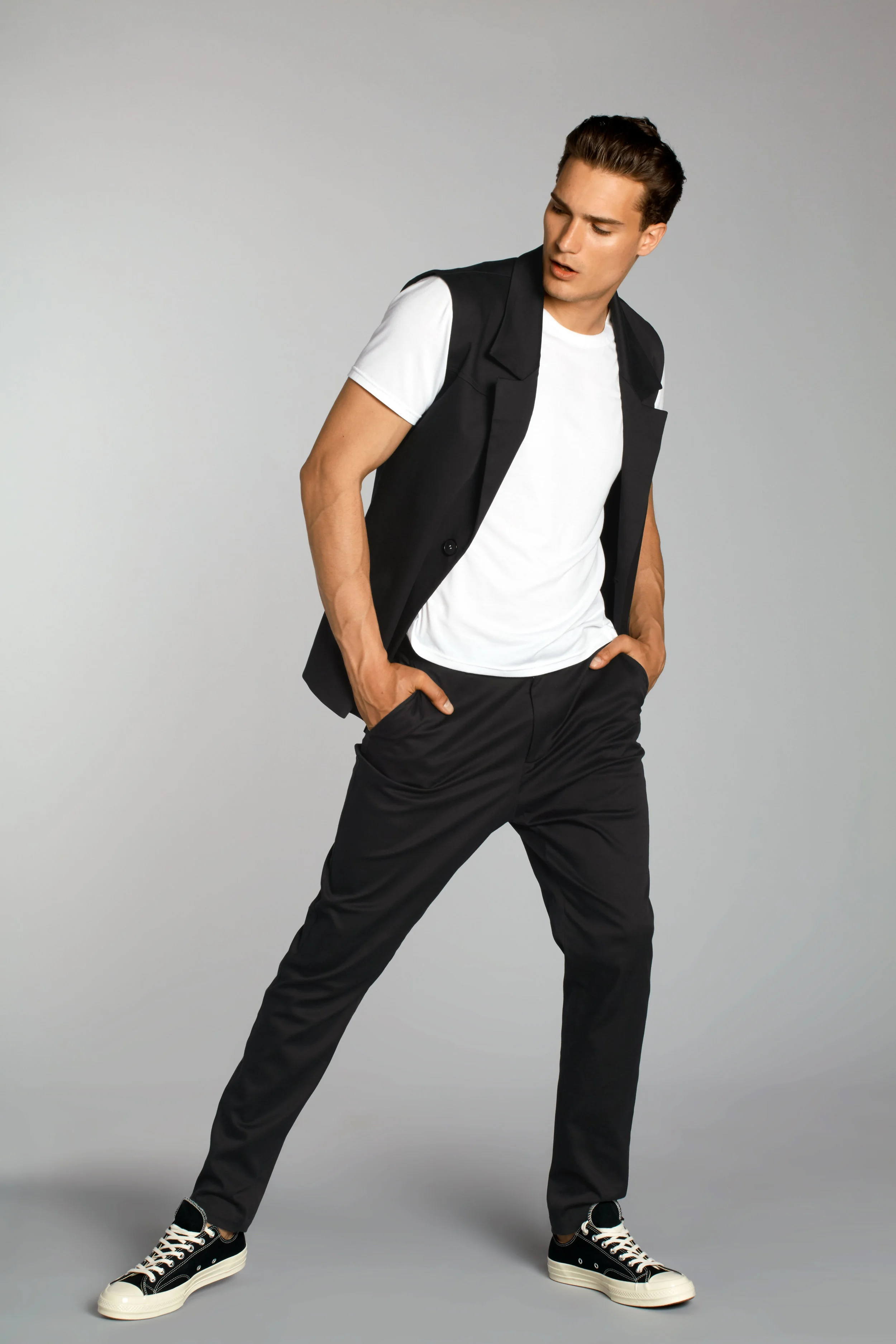'old school' - vest