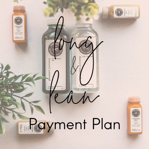 Long & Lean Payment Plan