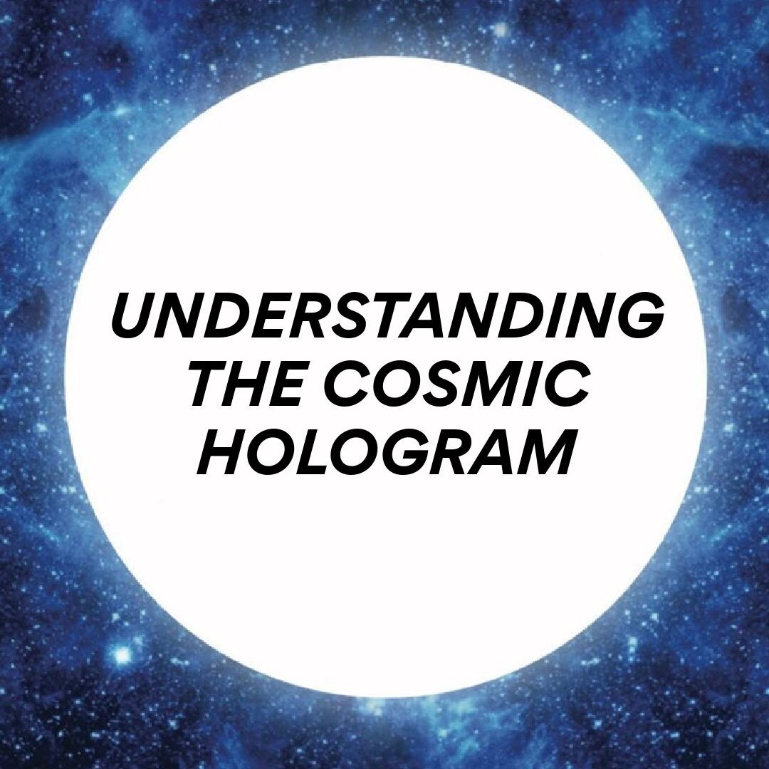 🌀 WHAT IS THE COSMIC HOLOGRAM? 🌀 ⁣
⁣
🔹 Every moment of any existence produces vibrations that go out into the world. These vibrations are stored in the Cosmic Hologram.⁣
⁣
🔹 While the lifetime of all that we know is limited, these vibrations are 
