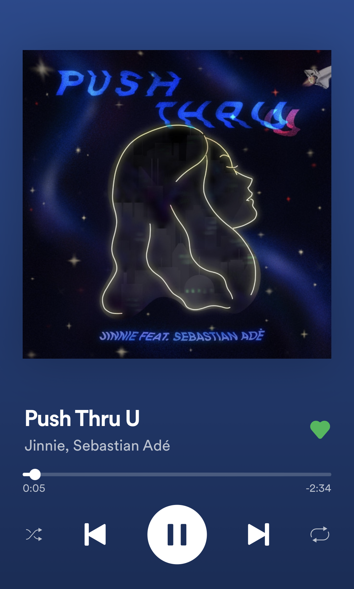 'Push Thru U' - JINNIE feat. Sebastian Adé