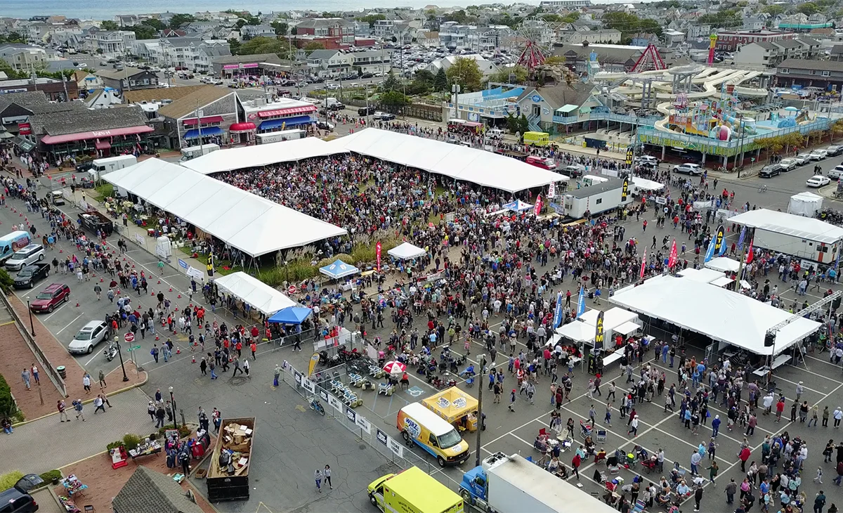 Chowderfest set attendance records last year and 3,000 gallons of chowder were served.