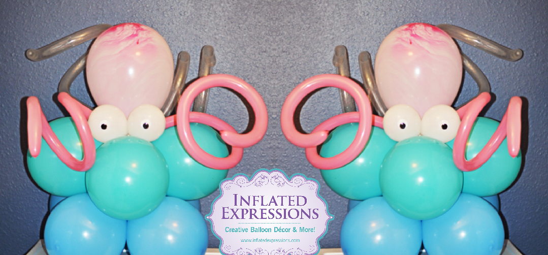 Unicorn Balloon Column — Inflated Expressions, LLC