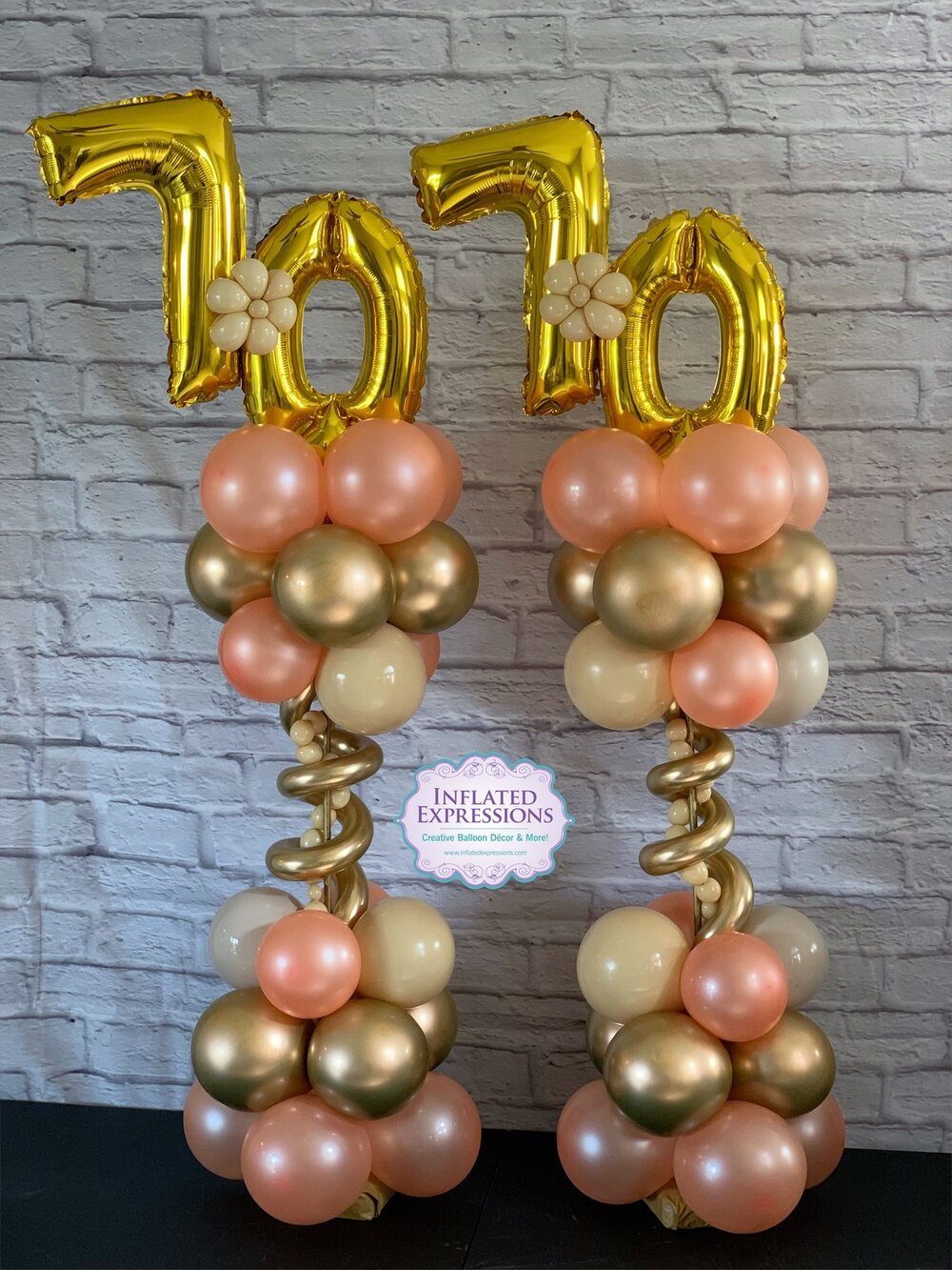 Standard Balloon Column — Inflated Expressions, LLC