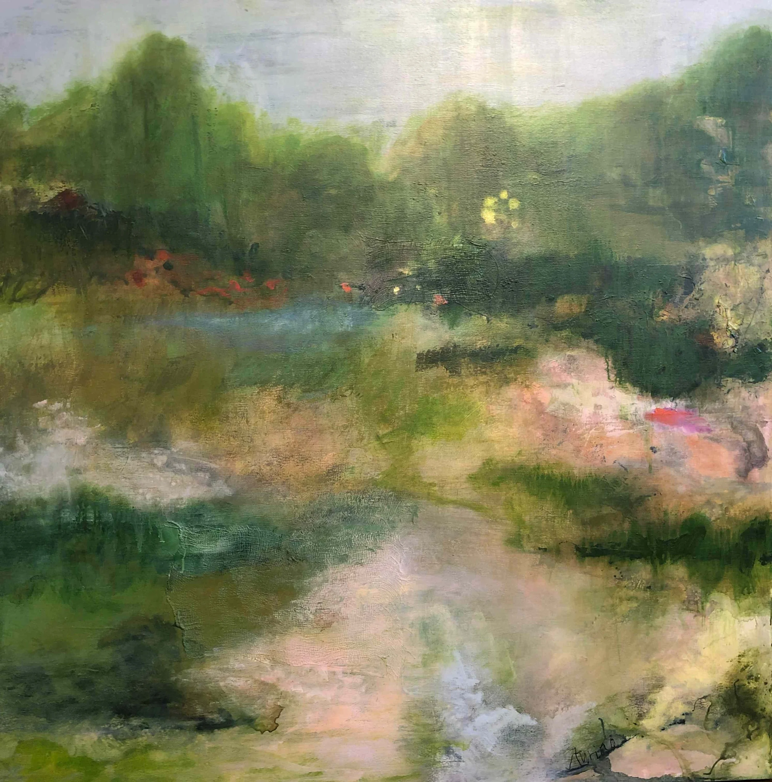  Umbria Spring Oleo sobre madera 122 × 122 cm $45,000.00 mxn 