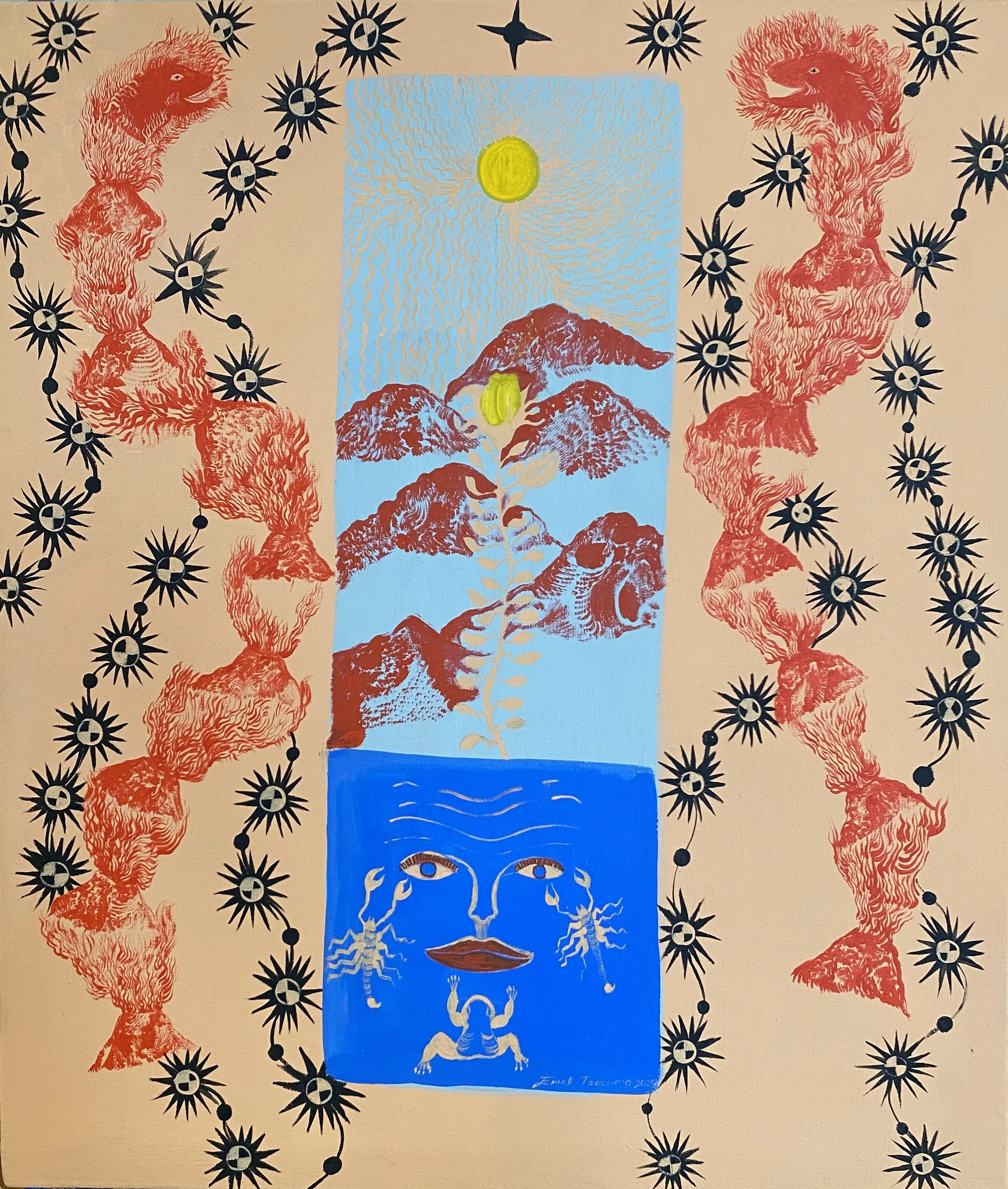 “Rostro bajo el Agua”