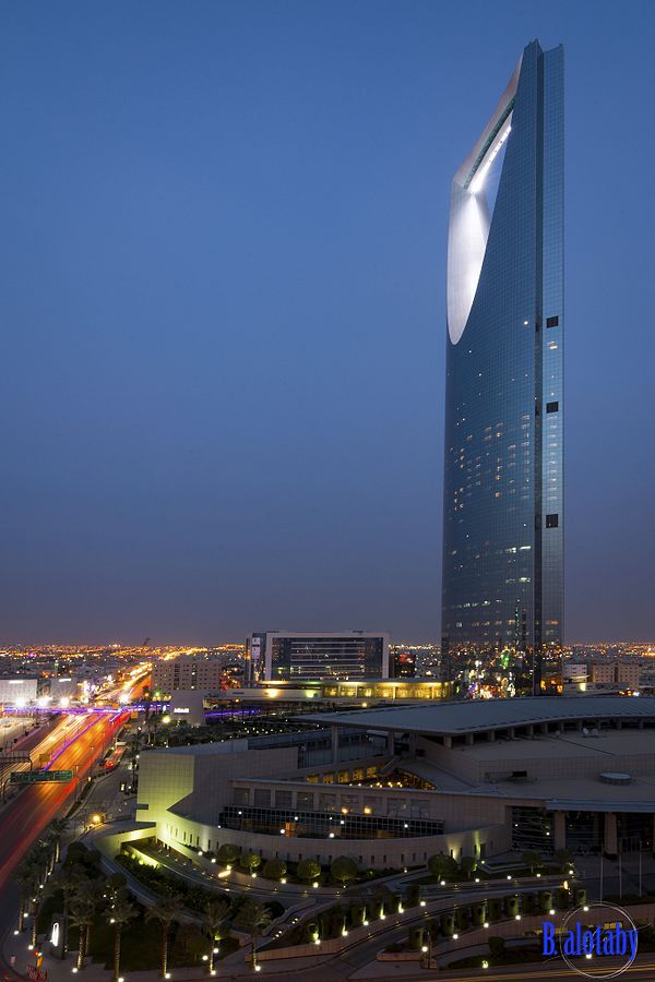 Kingdom Center and Tower, Riyadh, Saudi Arabia — now with Imax theatres.