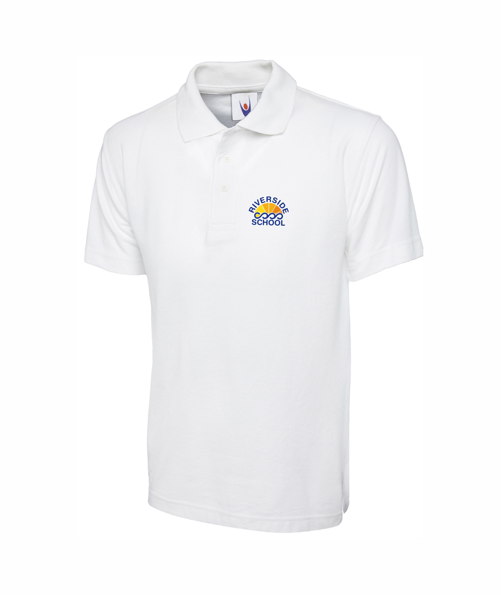 Riverside Polo shirt — UR-iD Same day Embroidery Printing