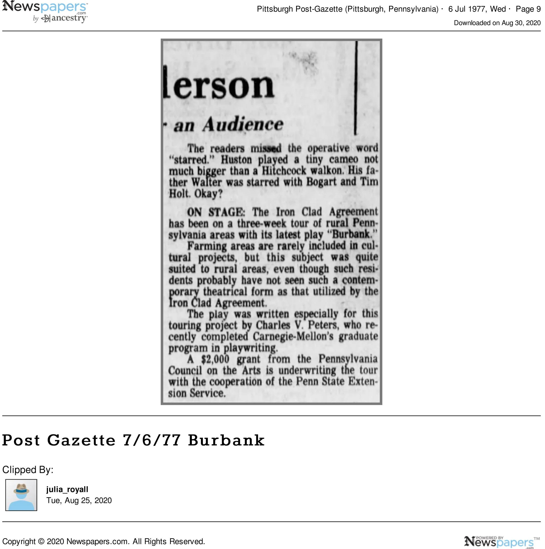 Post_Gazette_7_6_77_Burbank.jpg