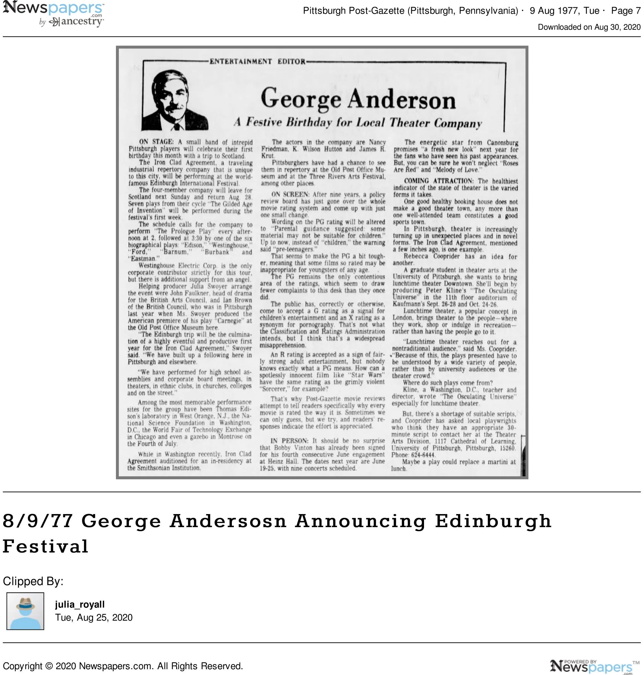 8_9_77_George_Andersosn_Announcing_Edinburgh_Festival.jpg