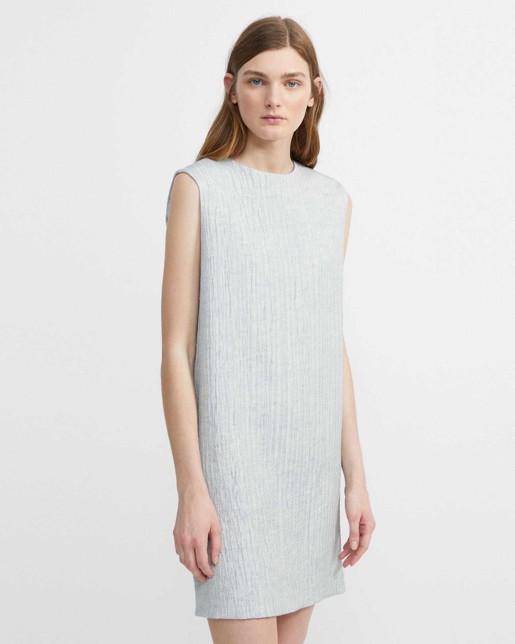 Theory Linen Blend Column Dress