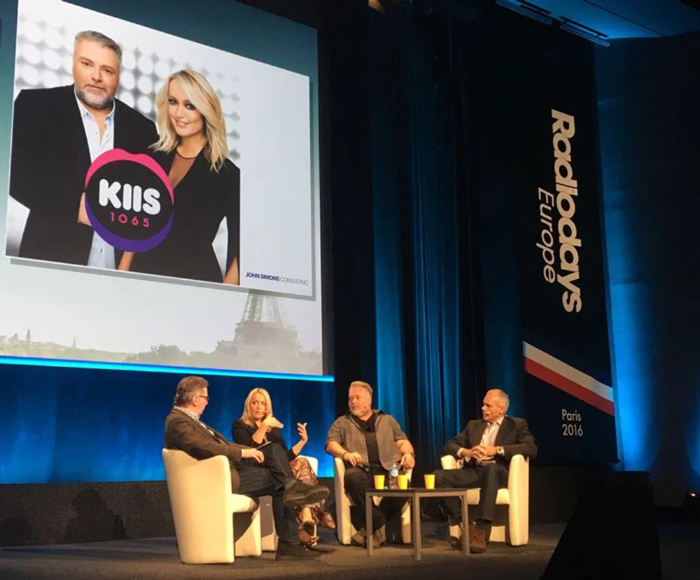 Interviewing Kyle and Jackie O from Kiss FM Sydney with Duncan Campbell, Group PD ARN Australia