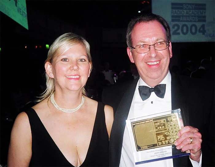 In 2004 I was honoured by the UK Radio Academy and won the accolade of UK programmer of the year