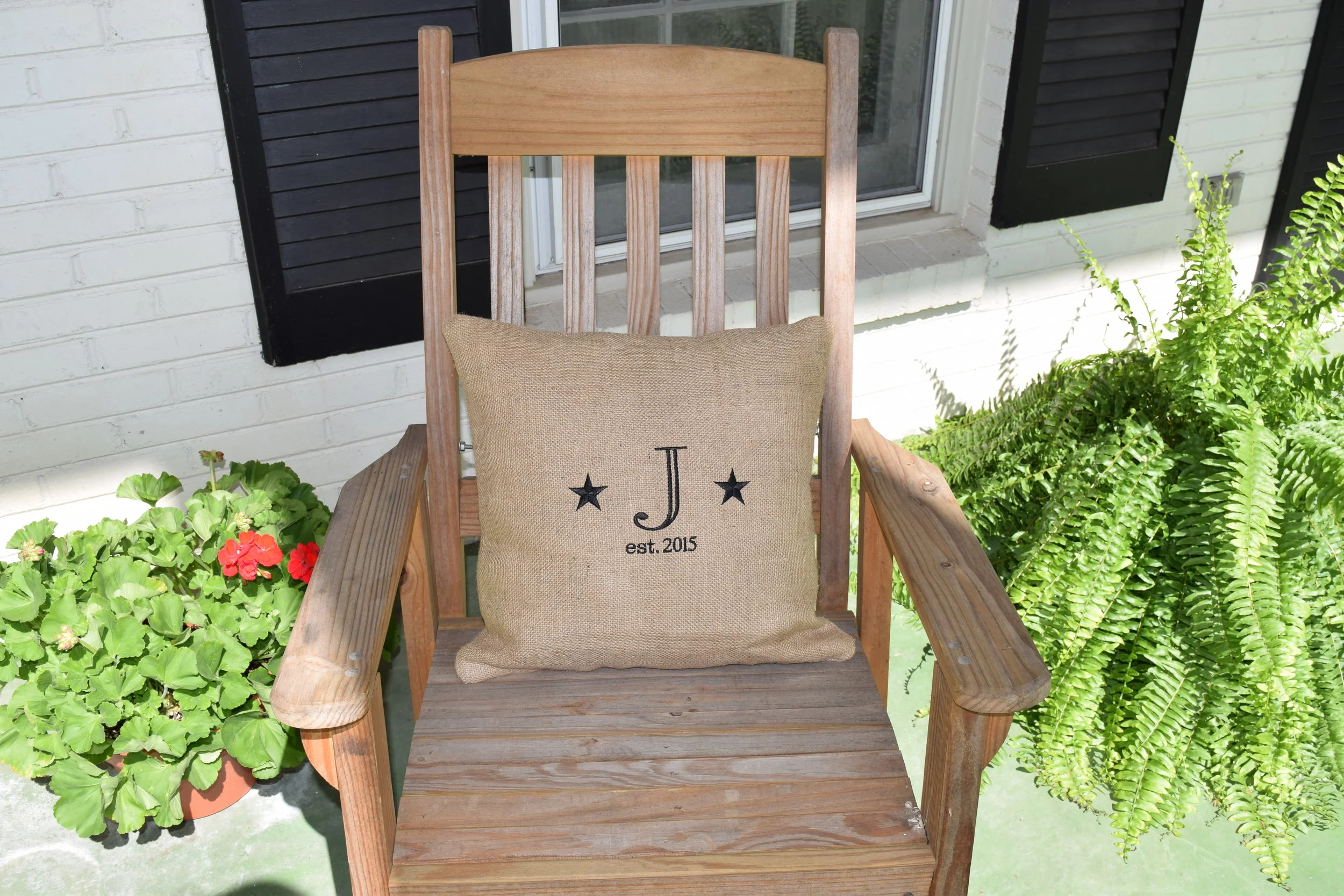 Burlap Pillows