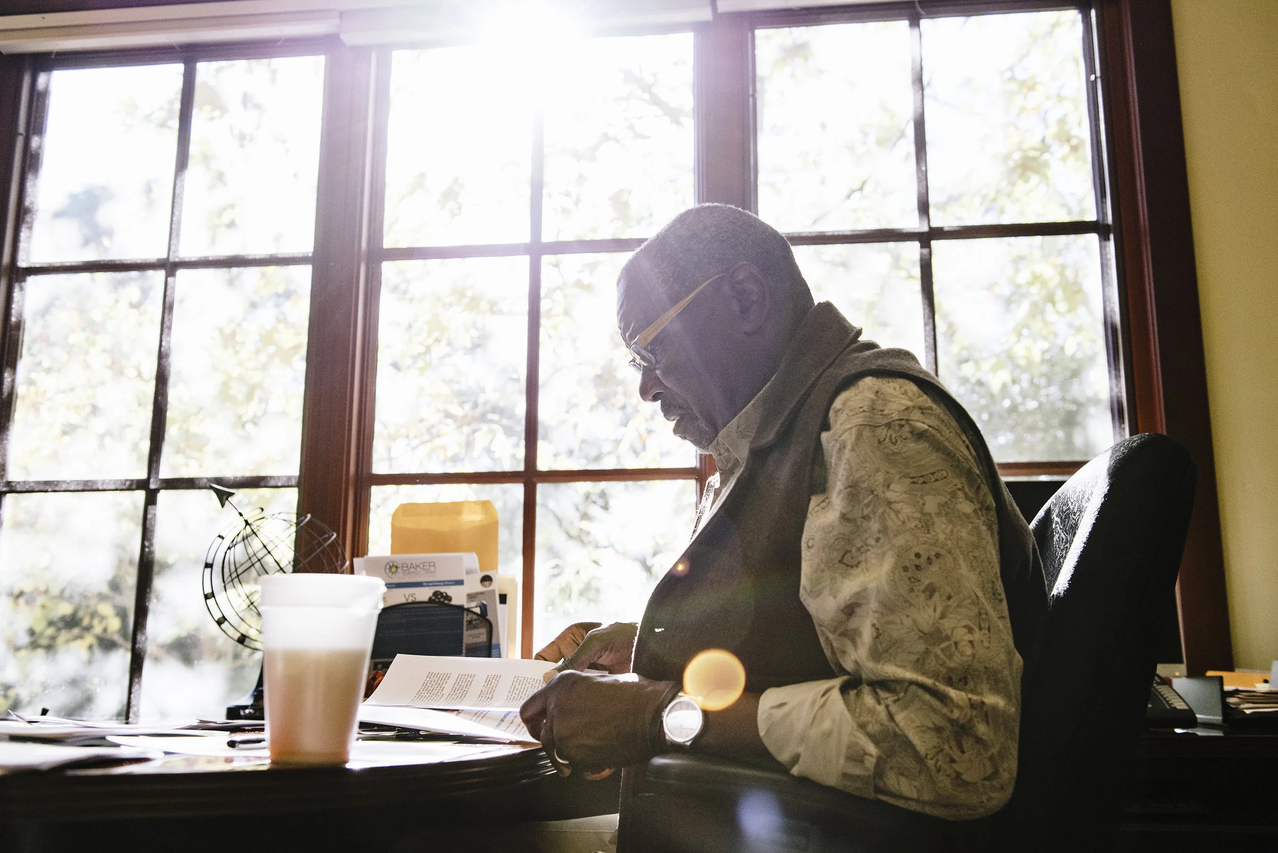  Former MLB player and manager Dusty Baker and his renewable energy company Baker Energy Team for Bloomberg. 