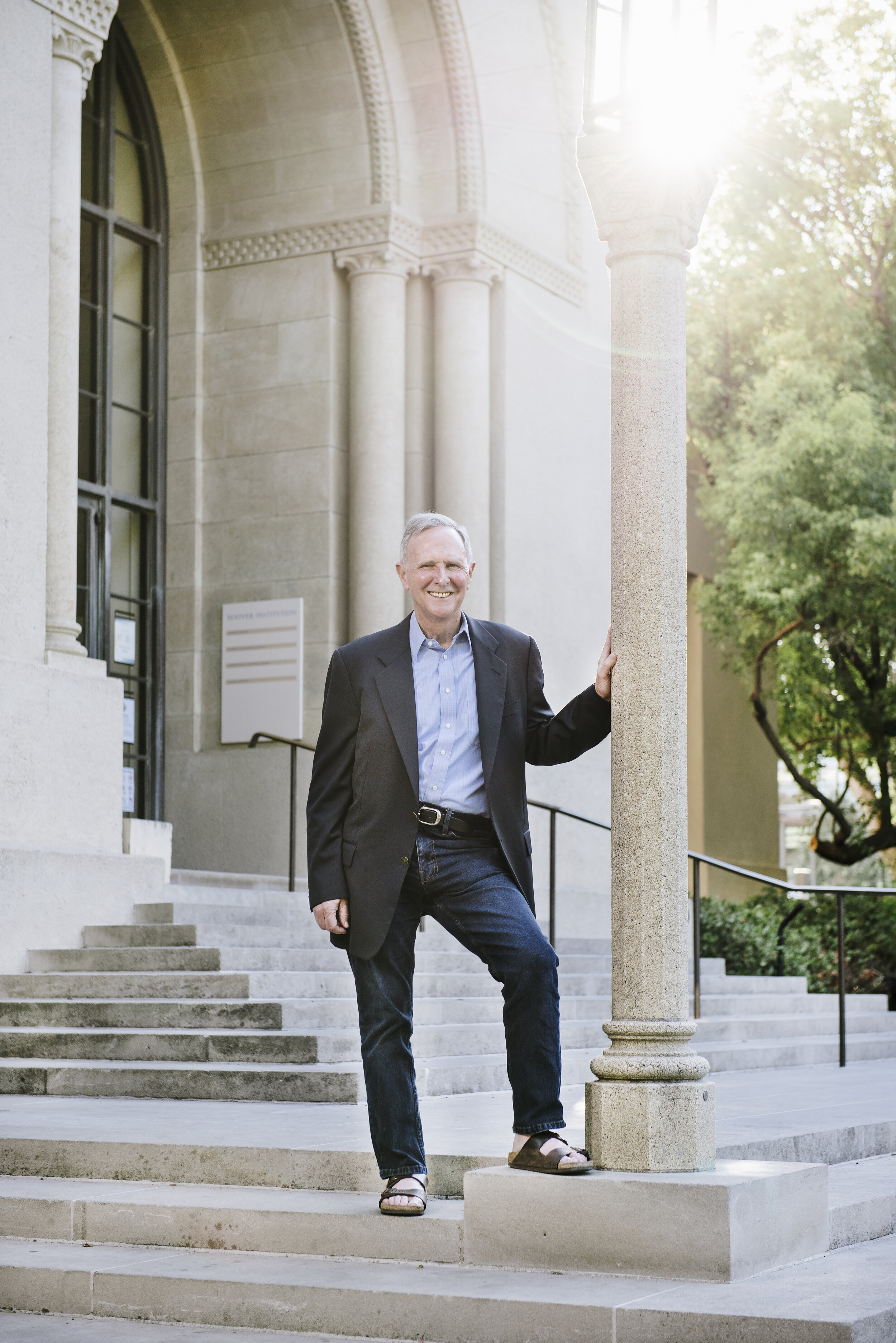 Stanford professor Eric Hanushek for Skolporten Magazine
