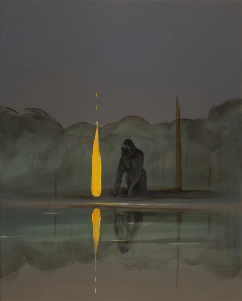 A painting by Wanda Koop. Courtesy of Arsenal Contemporary.