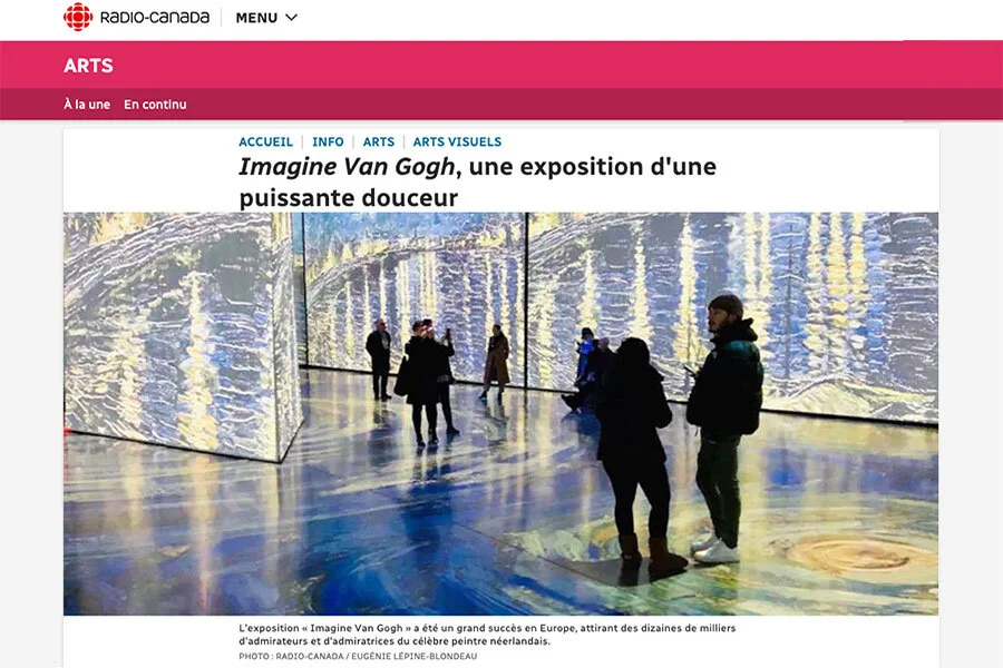 Imagine Van Gogh, une exposition d'une puissante douceur