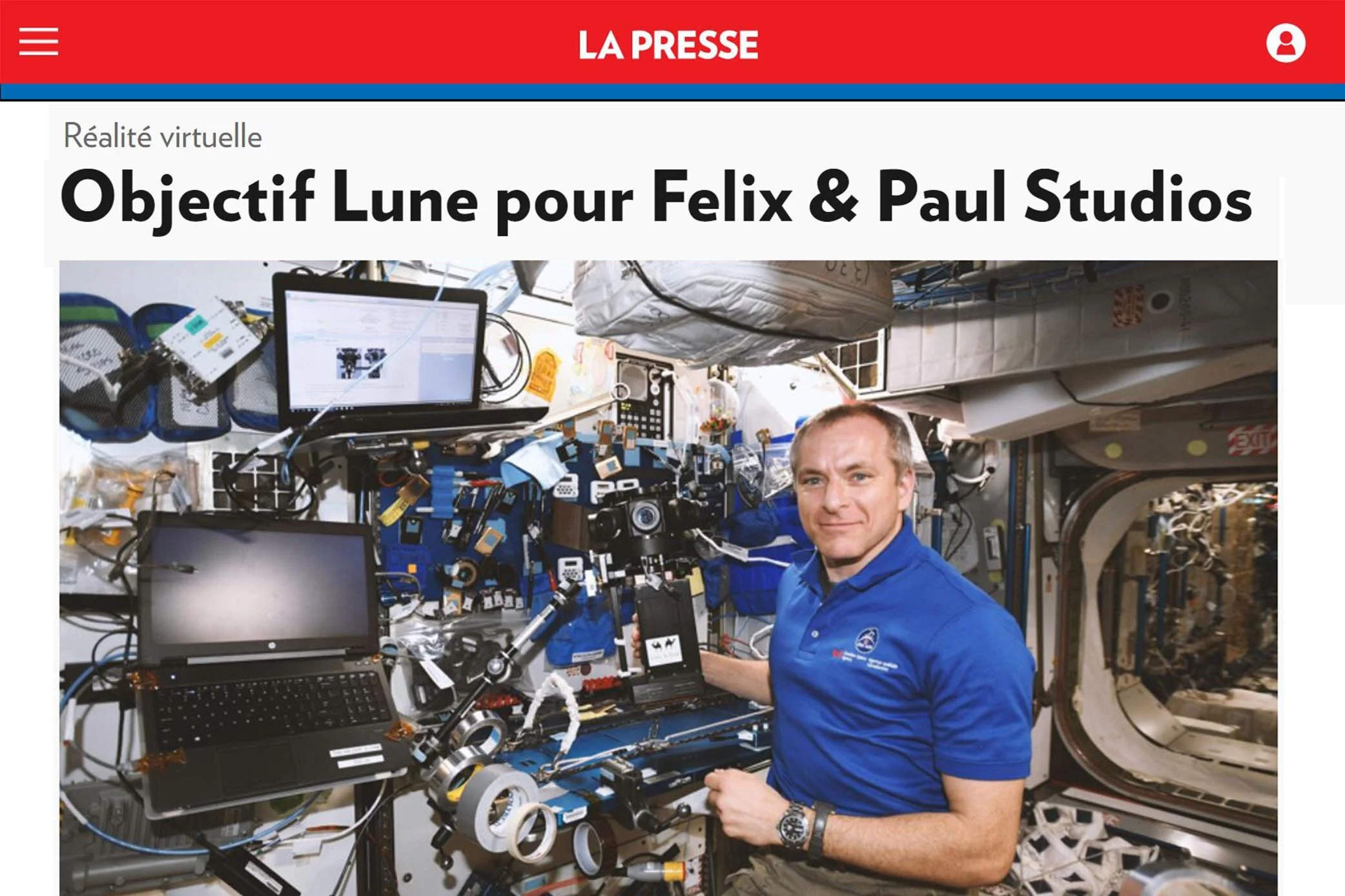 Objectif Lune pour Felix &amp; Paul Studios
