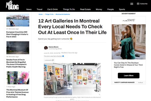 12 Art Galleries In Montreal Every Local Needs To Check Out At Least Once In Their Life