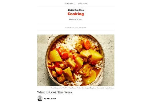 What to Cook This Week