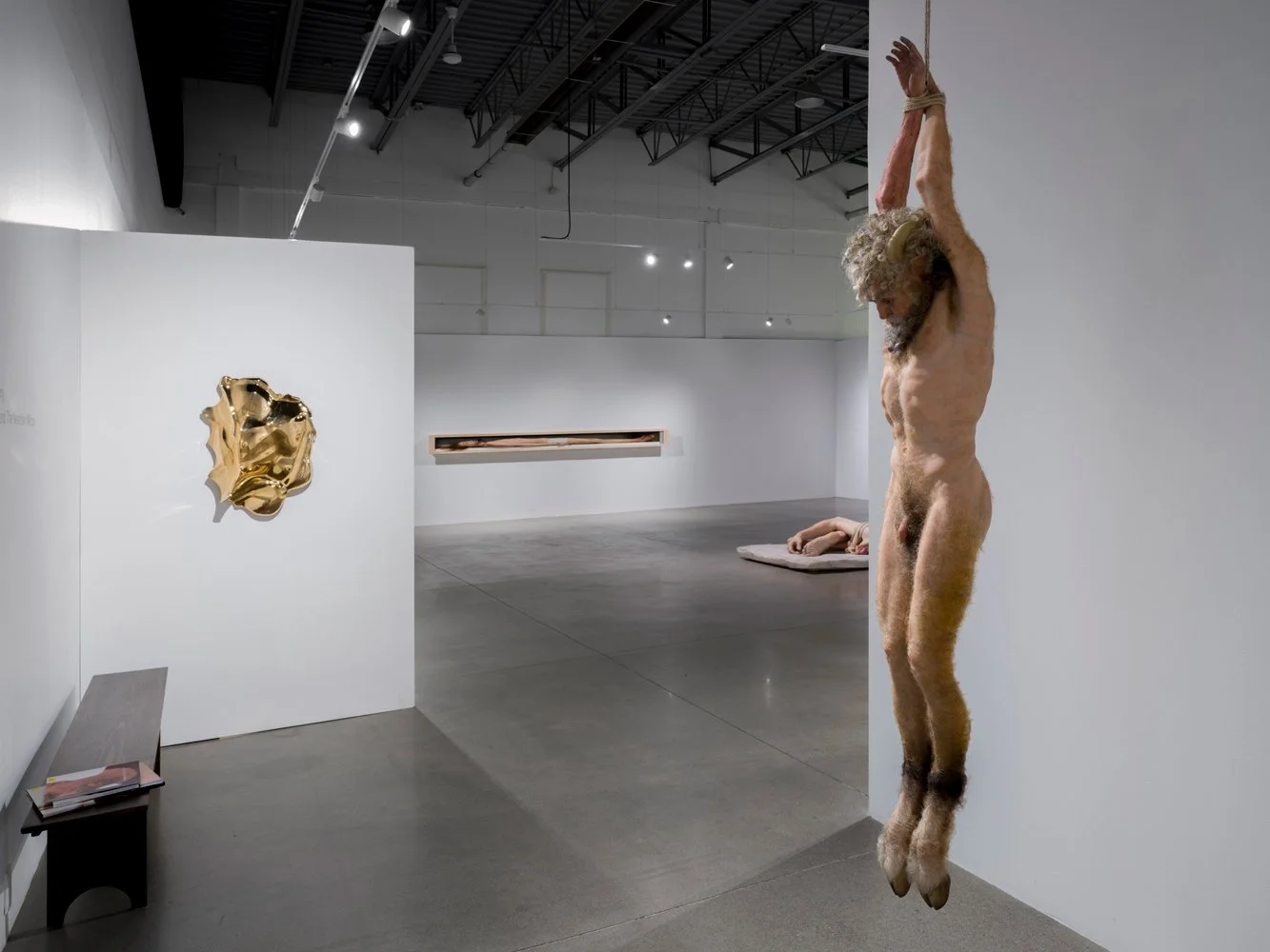 Evan Penny  -  Marsyas and the Venetian Mirror  Installation View