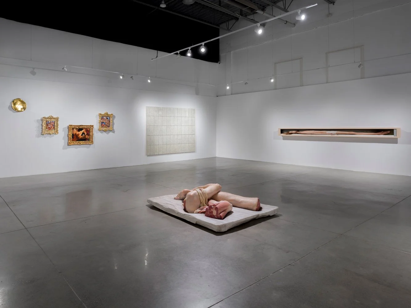 Evan Penny  -  Marsyas and the Venetian Mirror  Installation View