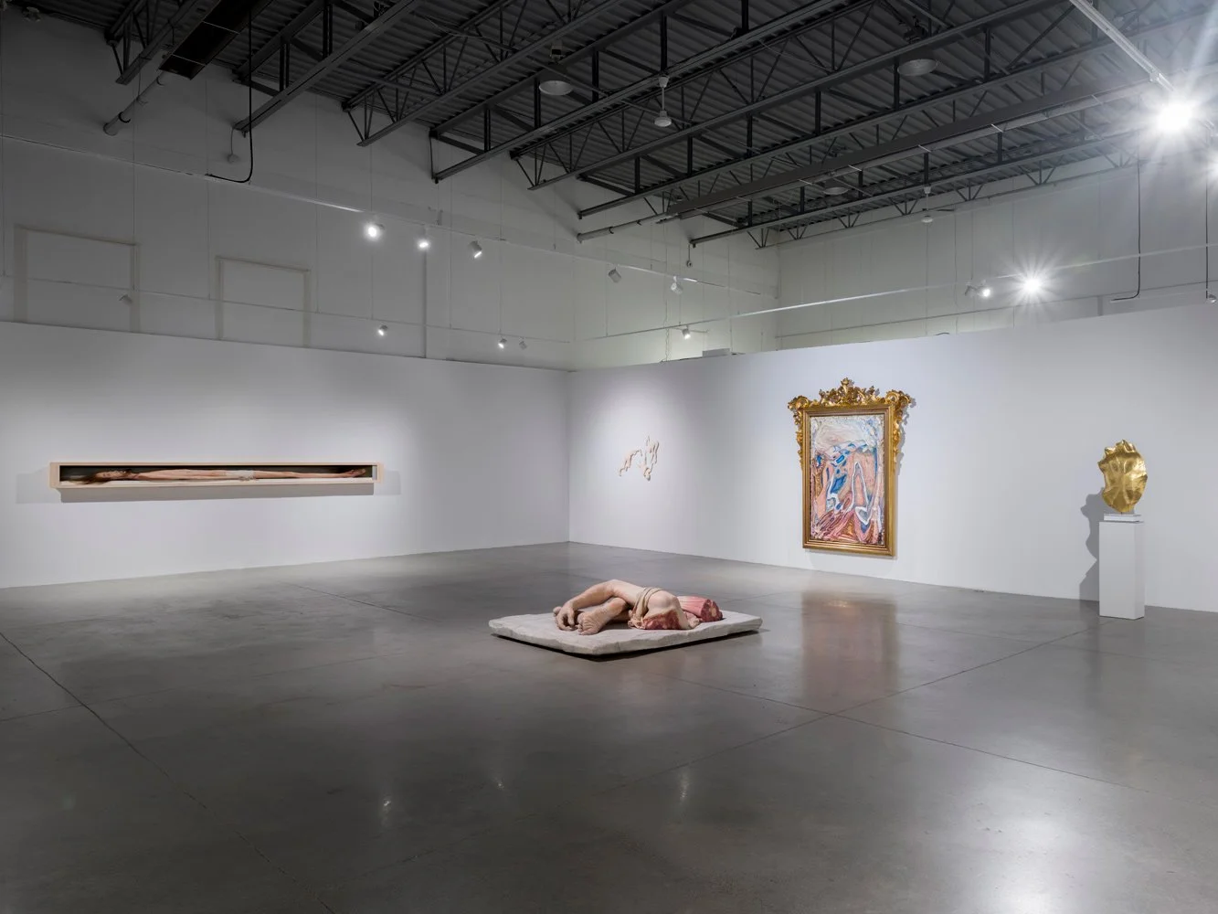Evan Penny  -  Marsyas and the Venetian Mirror  Installation View