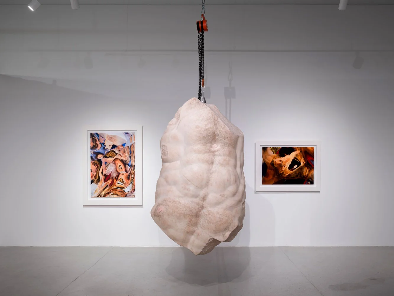 Evan Penny  -  Marsyas and the Venetian Mirror  Installation View
