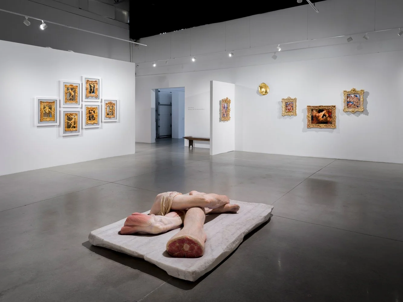 Evan Penny  -  Marsyas and the Venetian Mirror  Installation View