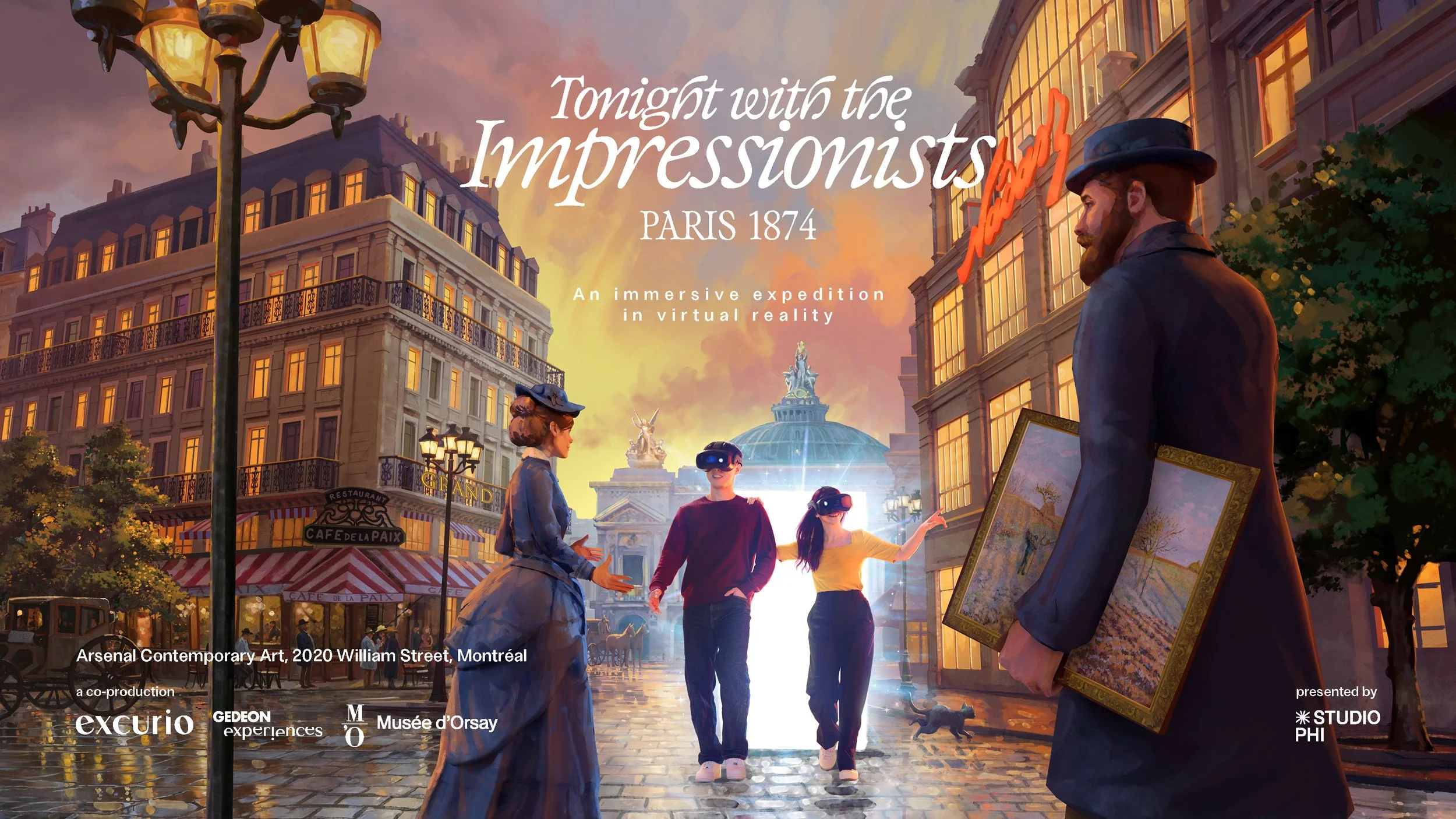Tonight with The Impressionnists – Paris 1874