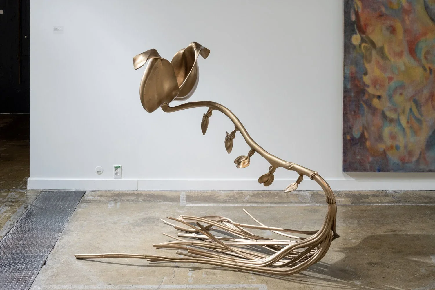   Marguerite Humeau,   Cœur de Marie , 2022, Ed. 3/5 Bronze, cire / Bronze, wax 139,1 x 156,8 x 109,9 cm / 54 ¾ x 61 ¾ x 43 ¼ in © Studio Lux 