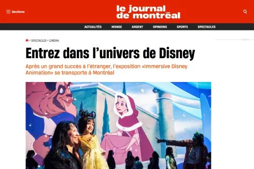 Entrez dans l’univers de Disney
